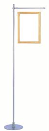Galgeplakatstander - 1 udh�ng - A3 Tr�ramme